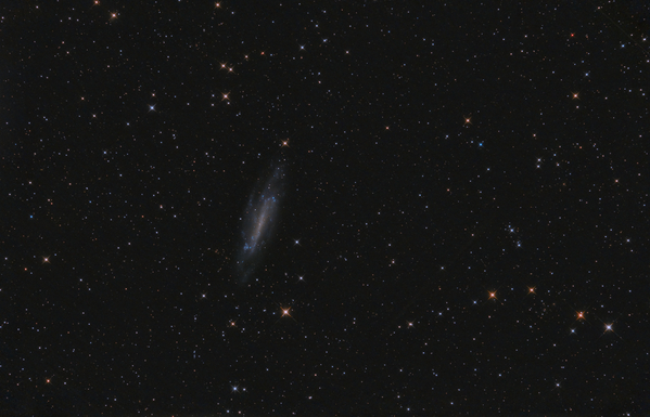 NGC 4236
Der erste Versuch startete am 31.1.2020. Da hatte es mich leider nach 7 Aufnahmen eingenebelt. Der 2. Versuch wurde durch ein defektes Auslösekabel verhindert. Erst beim 3. Versuch konnte ich einige Aufnahmen dieser sehr lichtschwachen Galaxie gewinnen.
Schlüsselwörter: NGC 4236
