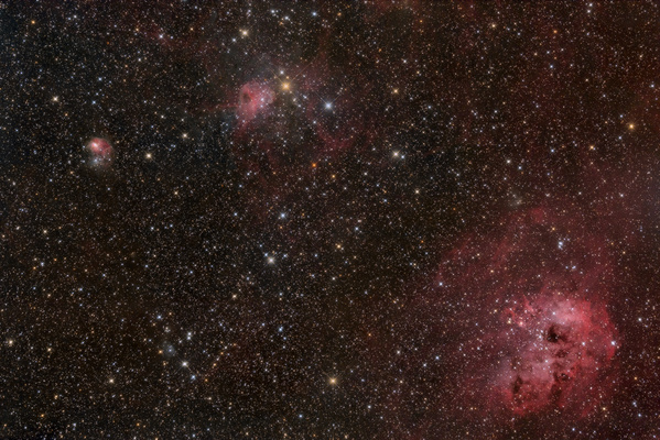 IC 417, IC410
Eine etwas andere Bearbeitung
Schlüsselwörter: IC 417, IC410