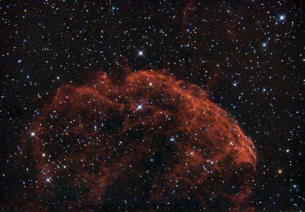 IC443
Ein eher magerer Versuch mit dem 13" zu Testzwecken aus dem Garten: schlecht fokussiert, keine punktförmige Nachführung und schlechter Ausschnitt.
Schlüsselwörter: IC443