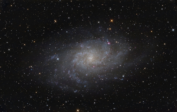 M33, Dreiecksgalaxie
Eine größere Version
Schlüsselwörter: M33, Dreiecksgalaxie