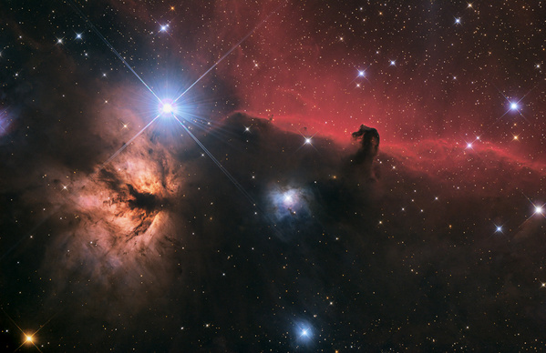 IC434, Pferdekopf-Nebel
Eine  Neubearbeitung von Daten aus 2001
Schlüsselwörter: IC434, Pferdekopf-Nebel