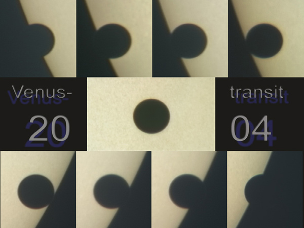 Venustransit am 08.06.2004.
Schlüsselwörter: Venus, Transit