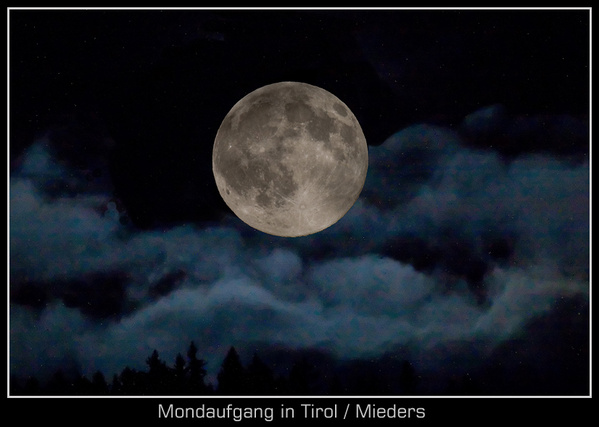 Mond und Wolken
Kleine Montage aus 2 Fotos
Schlüsselwörter: Mond, Timmo, Tommi